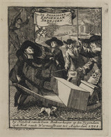 TvB G 0188
          <br/>
          De Bedrieger, titelblad toneelstuk
          <br/>
          <em>Berge, Pieter van den (1659-1737)</em>